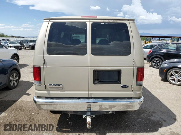 2007 Ford Econoline Passenger XL with VIN 1FBNE31L57DB11099, listed as a Copart auction lot 65487244 with 165,320 mi miles and Clean Title. Bid and sale history available at carsss.com. Image 6.