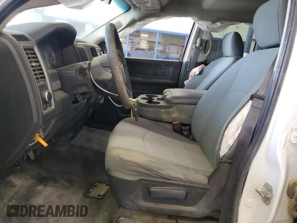 2018 Ram 1500 Express with VIN 1C6RR7FG5JS345662, listed as a Copart auction lot 60254455 with 84,384 mi miles and Salvage title. Bid and sale history available at DreamBid. Image 7.