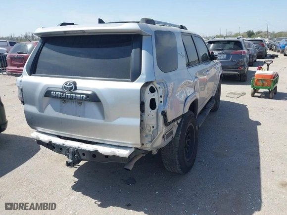 2017 Toyota 4Runner SR5 with VIN JTEBU5JR9H5437934, listed as a IAAI auction lot 41755278 with 258,371 mi miles. Bid and sale history available at carsss.com. Image 4.