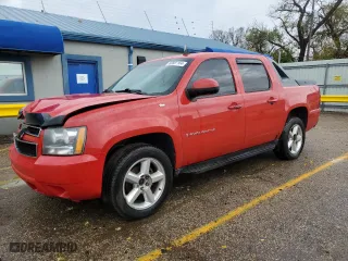 2009 Chevrolet Avalanche LT w/2LT with VIN 3GNFK22039G185786, listed as a Copart auction lot 80861164 with 194,759 mi miles and Salvage Title. Bid and sale history available at carsss.com. Image 1.