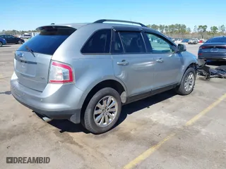 2007 Ford Edge SEL with VIN 2FMDK38C67BA51602, listed as a IAAI auction lot 41810176 with 220,281 mi miles. Bid and sale history available at carsss.com. Image 4.