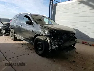 2017 Nissan Rogue SV with VIN KNMAT2MT5HP510648, listed as a Copart auction lot 44515485 with 163,016 mi miles and Salvage title. Bid and sale history available at DreamBid. Image 11.