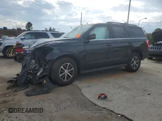 2018 Ford Expedition XLT with VIN 1FMJU1HT6JEA46252, listed as a Copart auction lot 43207475 with 0 mi miles and Salvage Title. Bid and sale history available at carsss.com. Image 1.