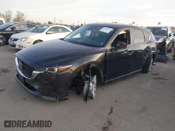 2024 Mazda CX-5 2.5 S Carbon Edition with VIN JM3KFBCL7R0489347, listed as a IAAI auction lot 40786256 with 3,722 mi miles. Bid and sale history available at carsss.com. Image 16.
