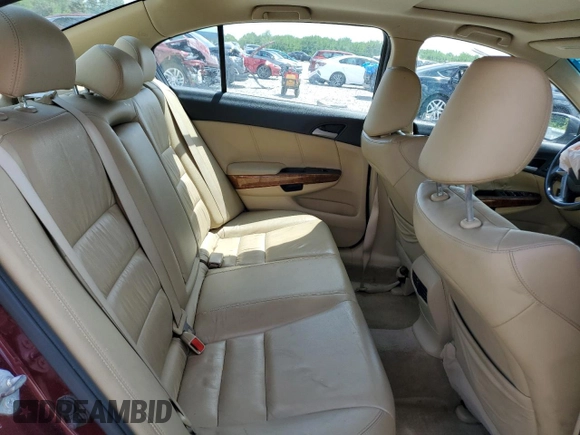 2011 Honda Accord EX-L with VIN 1HGCP3F88BA009485, listed as a Copart auction lot 55088555 with 129,628 mi miles and Salvage title. Bid and sale history available at DreamBid. Image 10.