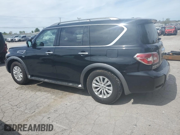 2019 Nissan Armada SV with VIN JN8AY2NC7K9585626, listed as a Copart auction lot 68288314 with 137,257 mi miles and Salvage Title. Bid and sale history available at carsss.com. Image 2.