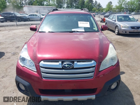 2014 Subaru Outback 2.5i Limited with VIN 4S4BRCNC7E3311039, listed as a IAAI auction lot 42102365 with 187,861 mi miles. Bid and sale history available at carsss.com. Image 6.