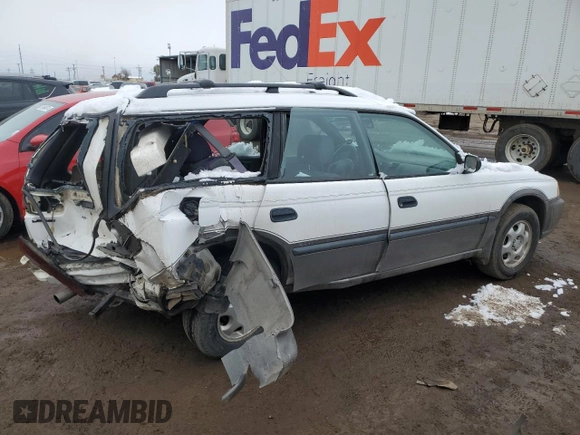1997 Subaru Legacy Outback with VIN 4S3BG6858V6646771, listed as a Copart auction lot 79514484 with 216,013 mi miles and Non repairable. Bid and sale history available at DreamBid. Image 3.