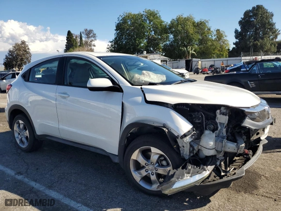 2019 Honda HR-V LX with VIN 3CZRU6H38KM709234, listed as a Copart auction lot 48013165 with 81,551 mi miles and Salvage Title. Bid and sale history available at carsss.com. Image 4.