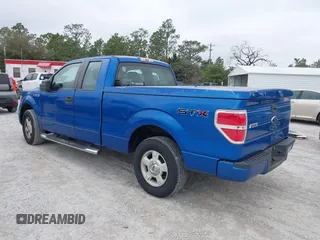 2009 Ford F-150 STX with VIN 1FTRX12W89KB25047, listed as a IAAI auction lot 41484924 with 310,768 mi miles. Bid and sale history available at carsss.com. Image 3.