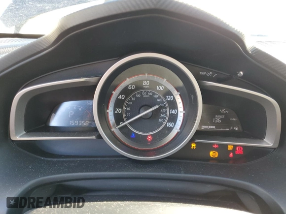 2014 Mazda 3 i Grand Touring with VIN JM1BM1M72E1211518, listed as a Copart auction lot 88416835 with 159,358 mi miles and Salvage Title. Bid and sale history available at DreamBid. Image 9.