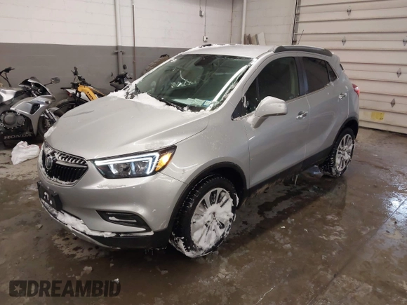 2021 Buick Encore Preferred with VIN KL4CJESB5MB308467, listed as a IAAI auction lot 41569987 with 52,199 mi miles. Bid and sale history available at carsss.com. Image 20.