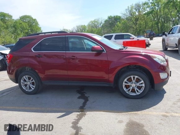 2017 Chevrolet Equinox LT with VIN 2GNALCEK3H6246851, listed as a IAAI auction lot 42099106 with 95,921 mi miles. Bid and sale history available at carsss.com. Image 13.