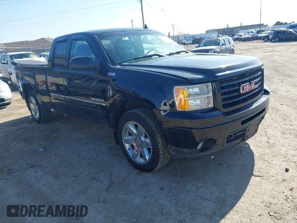 2013 GMC Sierra 1500 SLE with VIN 1GTR2VE74DZ114072, listed as a IAAI auction lot 41979580 with 138,722 mi miles and . Bid and sale history available at DreamBid. Image 1.