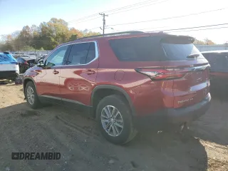 2023 Chevrolet Traverse LT Cloth with VIN 1GNEVGKW9PJ144952, listed as a Copart auction lot 75672953 with 32,549 mi miles. Bid and sale history available at carsss.com. Image 2.