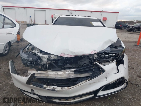 2019 Acura TLX w/A-Spec Pkg with VIN 19UUB1F65KA003195, listed as a IAAI auction lot 41225367 with 86,778 mi miles. Bid and sale history available at carsss.com. Image 12.