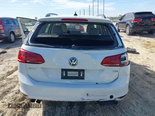 2017 Volkswagen Golf SportWagen S with VIN 3VWC17AU1HM506561, listed as a IAAI auction lot 41432944 with 58,215 mi miles. Bid and sale history available at carsss.com. Image 6.