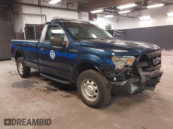 2017 Ford F-150 XL z VIN 1FTMF1E83HKD76762, wystawiony jako IAAI lot #41445214 z przebiegiem 35 101 mil mil oraz . Historia ofert i sprzedaży dostępna na DreamBid. Obrazek 1.