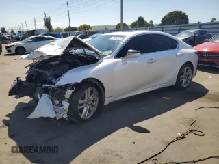 2023 Lexus IS with VIN JTHCA1D20P5123949, listed as a Copart auction lot 51545925 with 47,532 mi miles and Salvage Title. Bid and sale history available at carsss.com. Image 1.