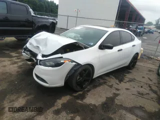 2016 Dodge Dart SXT with VIN 1C3CDFBB1GD540967, listed as a IAAI auction lot 37172145 with 58,036 mi miles and . Bid and sale history available at carsss.com. Image 2.