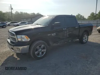 2016 Ram 1500 Big Horn with VIN 1C6RR7LT4GS180911, listed as a Copart auction lot 60737435 with 86,727 mi miles and Salvage title. Bid and sale history available at DreamBid. Image 1.