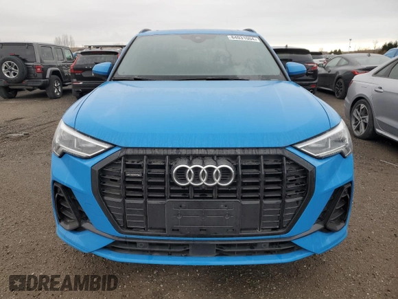 2020 Audi Q3 S line Prestige with VIN WA1FECF34L1039083, listed as a Copart auction lot 84031004 with 44,065 mi miles and Non repairable. Bid and sale history available at DreamBid. Image 5.