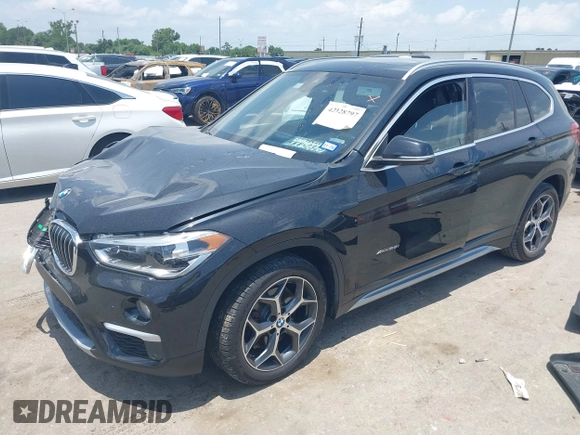 2017 BMW X1 xDrive28i with VIN WBXHT3Z30H4A65417, listed as a IAAI auction lot 42328797 with 103,788 mi miles and . Bid and sale history available at DreamBid. Image 17.
