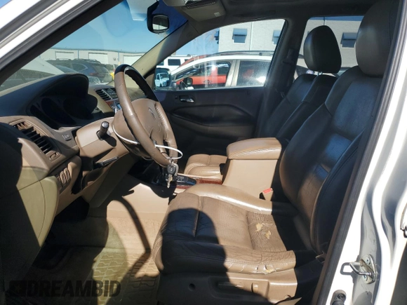 2005 Acura MDX with VIN 2HNYD18265H530327, listed as a Copart auction lot 89023665 with 207,147 mi miles and Salvage Title. Bid and sale history available at carsss.com. Image 7.