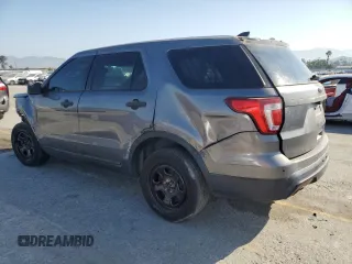 2016 Ford Police Interceptor Utility z VIN 1FM5K8AR6GGB81663, wystawiony jako Copart lot #59383555 z przebiegiem Nie podano mil oraz Czysty tytuł • Clean title. Historia ofert i sprzedaży dostępna na DreamBid. Obrazek 2.