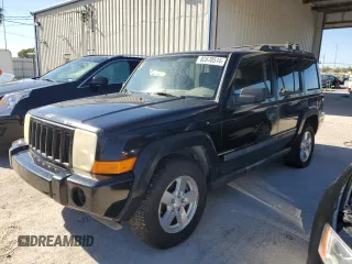 2006 Jeep Commander z VIN 1J8HH48K16C106515, wystawiony jako Copart lot #82670514 z przebiegiem 232 689 mil mil oraz Szkoda całkowita • Salvage title. Historia ofert i sprzedaży dostępna na DreamBid. Obrazek 1.