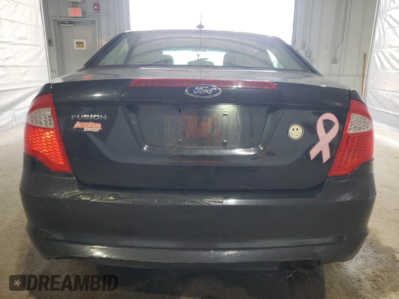 2012 Ford Fusion S with VIN 3FAHP0GA0CR352843, listed as a Copart auction lot 48533965 with 157,465 mi miles and Salvage Title. Bid and sale history available at carsss.com. Image 6.