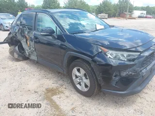 2019 Toyota RAV4 XLE with VIN 2T3P1RFV5KW051706, listed as a IAAI auction lot 42534881 with 129,963 mi miles and . Bid and sale history available at DreamBid. Image 1.