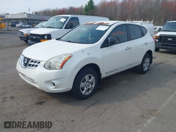 2013 Nissan Rogue S with VIN JN8AS5MT7DW533888, listed as a IAAI auction lot 42089120 with 114,332 mi miles. Bid and sale history available at carsss.com. Image 2.