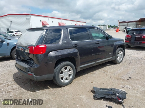 2014 GMC Terrain SLE with VIN 2GKALMEK5E6345749, listed as a IAAI auction lot 42215833 with 182,782 mi miles and . Bid and sale history available at DreamBid. Image 4.
