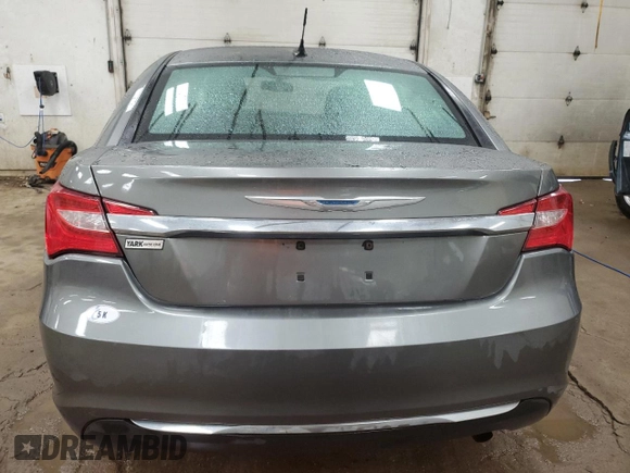 2012 Chrysler 200 Limited with VIN 1C3CCBCBXCN175834, listed as a Copart auction lot 46808885 with 105,712 mi miles and Salvage Title. Bid and sale history available at carsss.com. Image 6.