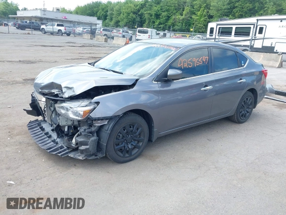 2017 Nissan Sentra SV with VIN 3N1AB7APXHY366006, listed as a IAAI auction lot 42595547 with 50,839 mi miles and . Bid and sale history available at DreamBid. Image 2.