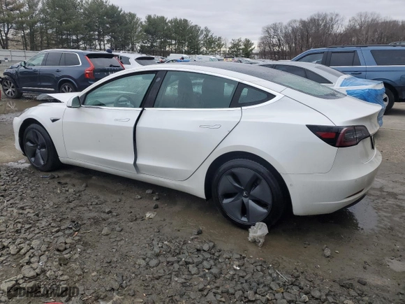 2019 Tesla Model 3 Long Range with VIN 5YJ3E1EB3KF385086, listed as a Copart auction lot 48259335 with 97,564 mi miles and Salvage Title. Bid and sale history available at carsss.com. Image 2.