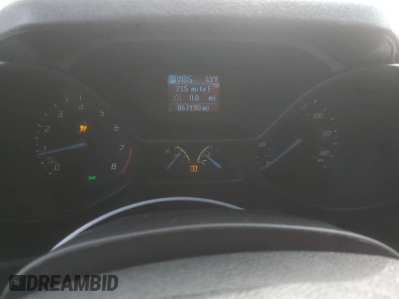 2016 Ford Transit Connect XL with VIN NM0LS6E74G1259141, listed as a Copart auction lot 52004265 with 67,190 mi miles and Salvage title. Bid and sale history available at DreamBid. Image 9.