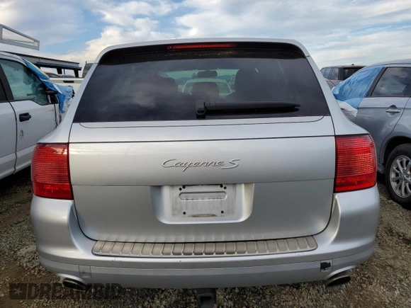 2006 Porsche Cayenne S with VIN WP1AB29P36LA62766, listed as a Copart auction lot 87688905 with 156,227 mi miles and Clean Title. Bid and sale history available at carsss.com. Image 6.