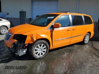 2015 Chrysler Town & Country Touring with VIN 2C4RC1BG0FR720704, listed as a Copart auction lot 55665444 with 163,385 mi miles and Salvage Title. Bid and sale history available at carsss.com. Image 1.