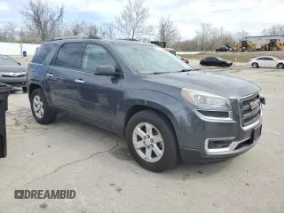 2013 GMC Acadia SLE with VIN 1GKKRPKD8DJ164253, listed as a Copart auction lot 50636775 with Not Provided miles and Salvage Title. Bid and sale history available at DreamBid. Image 4.