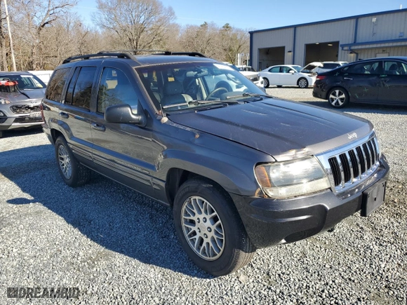 2004 Jeep Grand Cherokee Limited with VIN 1J4GW58SX4C246505, listed as a Copart auction lot 41424125 with 198,246 mi miles and Salvage Title. Bid and sale history available at carsss.com. Image 4.