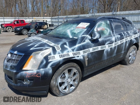 2011 Cadillac SRX Performance Collection with VIN 3GYFNEEY3BS560107, listed as a IAAI auction lot 42017220 with 243,740 mi miles and . Bid and sale history available at carsss.com. Image 2.