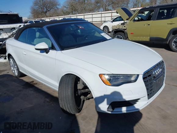 2016 Audi A3 2.0T Premium with VIN WAU78LFF9G1111894, listed as a IAAI auction lot 41758414 with 80,600 mi miles. Bid and sale history available at carsss.com. Image 6.