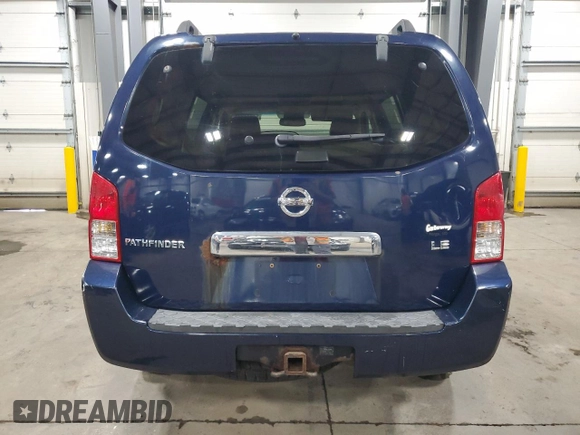 2006 Nissan Pathfinder SE с VIN 5N1AR18W56C600802, выставлен на аукционе Copart как лот 54894275 с пробегом 310 607 миль миль и Списание • Salvage title. История ставок и продаж доступна на DreamBid. Изображение 6.