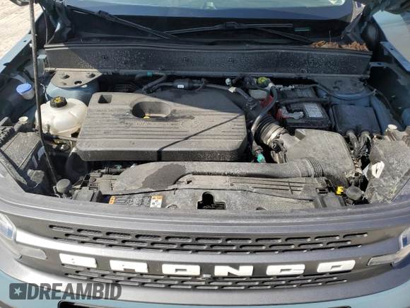 2021 Ford Bronco Sport Badlands z VIN 3FMCR9D92MRA00695, wystawiony jako Copart lot #53674135 z przebiegiem 51 742 mil mil oraz Szkoda całkowita • Salvage title. Historia ofert i sprzedaży dostępna na DreamBid. Obrazek 12.