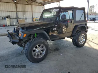 2006 Jeep Wrangler X with VIN 1J4FA39S36P728726, listed as a Copart auction lot 42124955 with 204,583 mi miles and Salvage Title. Bid and sale history available at carsss.com. Image 1.