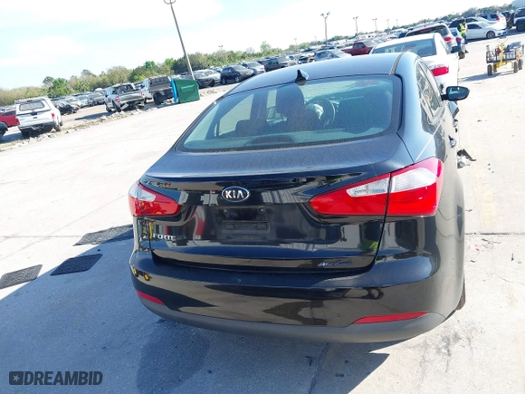 2016 Kia Forte LX with VIN KNAFK4A62G5466215, listed as a IAAI auction lot 41698637 with 116,544 mi miles. Bid and sale history available at carsss.com. Image 16.