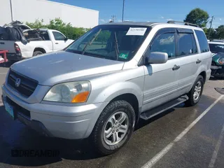 2005 Honda Pilot EX-L z VIN 5FNYF18555B023872, wystawiony jako IAAI lot #42330280 z przebiegiem 143 589 mil mil oraz . Historia ofert i sprzedaży dostępna na DreamBid. Obrazek 2.