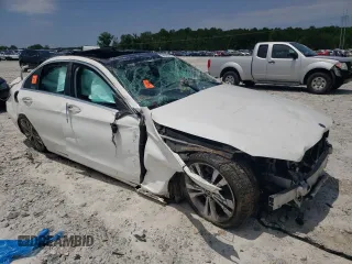 2018 Mercedes-Benz C 300 с VIN WDDWF4JB9JR351492, выставлен на аукционе Copart как лот 58386025 с пробегом Не указан миль и Списание • Salvage title. История ставок и продаж доступна на DreamBid. Изображение 4.